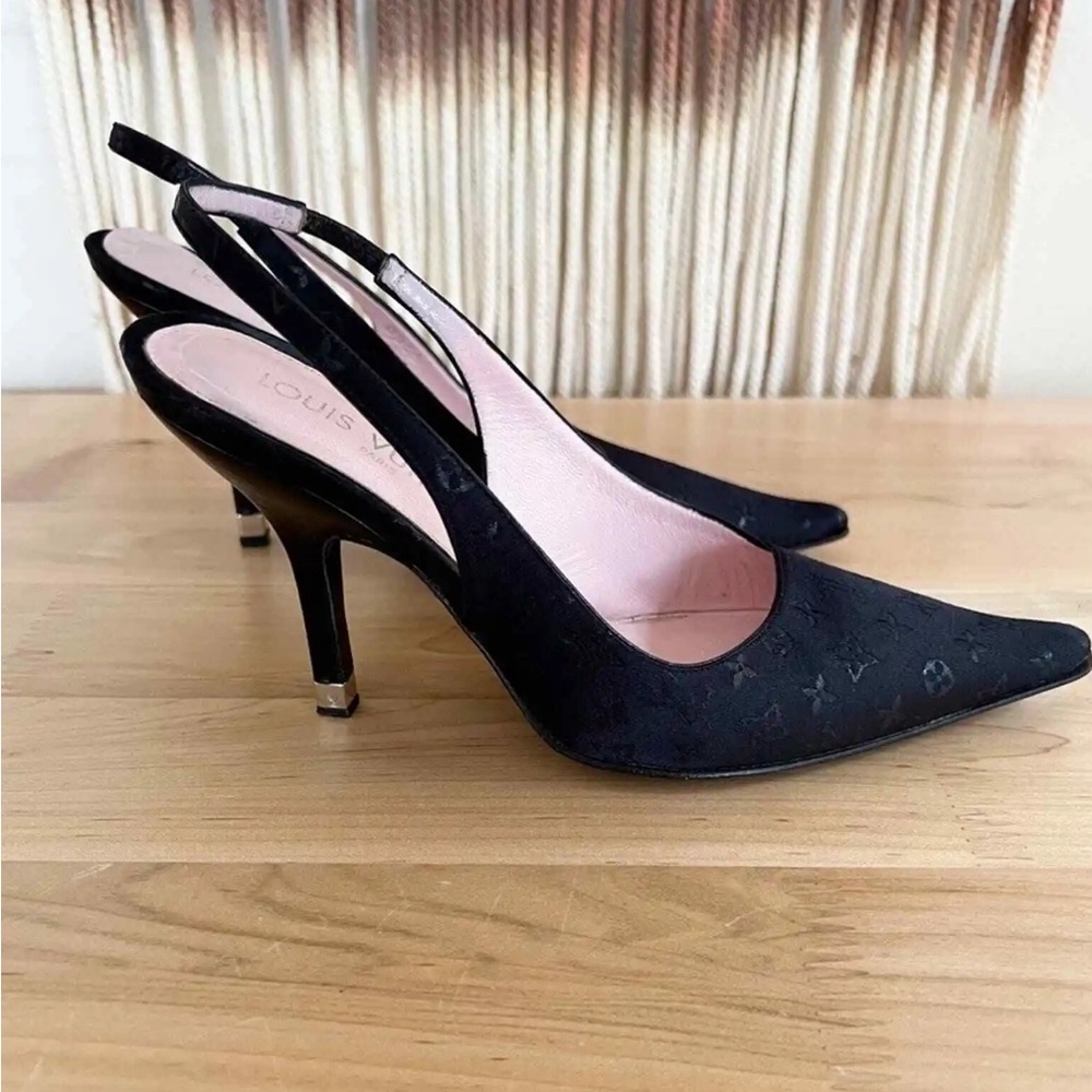 LV Slingback heels